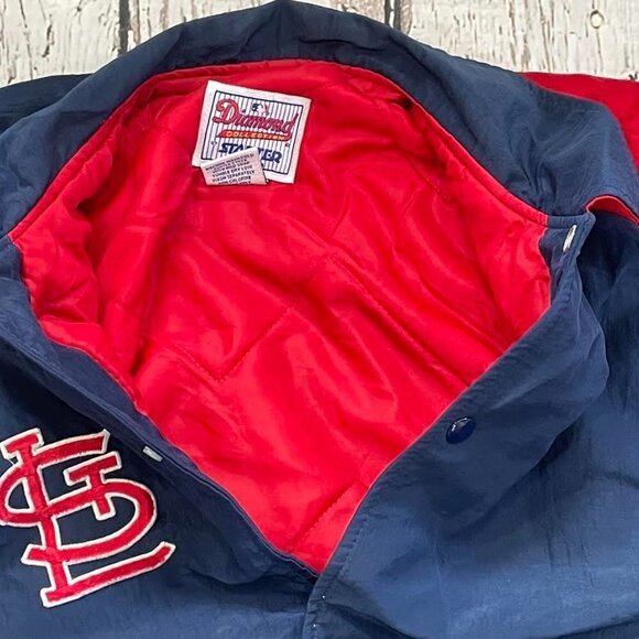 Vintage 90s St. Louis Cardinals Starter Diamond Collection MLB Baseball Jacket - Picture 2 of 9